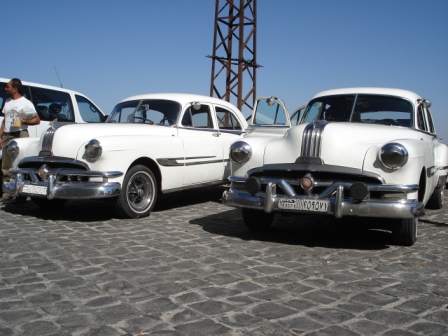 Syrische taxi's, Chevrolets uit jaren 50 - oldtimers verdwijnen er nu jammergenoeg heel snel uit beeld